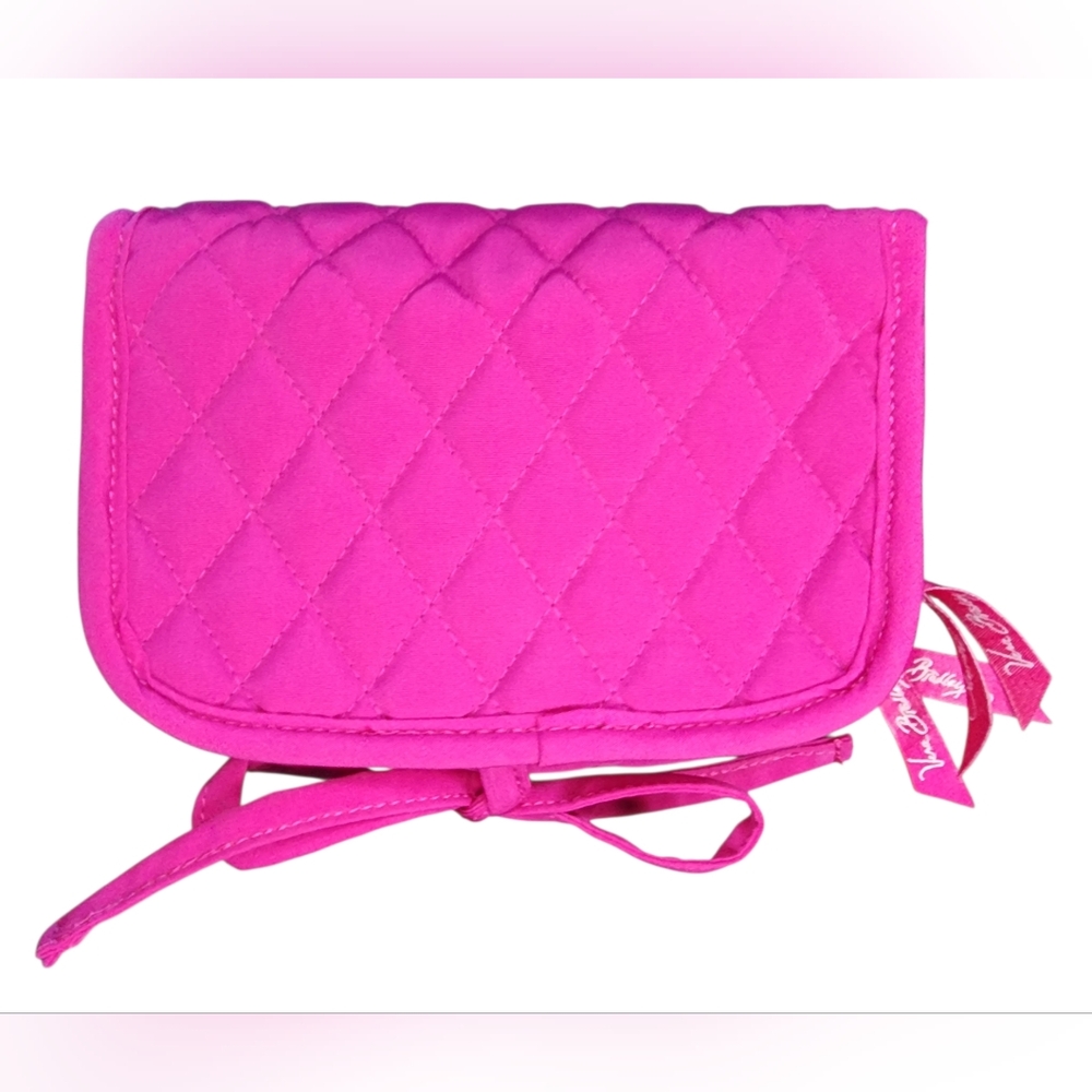 Vera Bradley Jewerly Case, Hot Pink - Picture 2 of 4